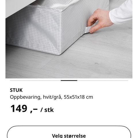 Oppbevaring: Stuk fra IKEA