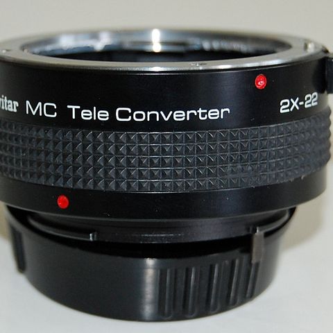 Vivitar MC Tele Converter 2X-22 Pentax PK Mount