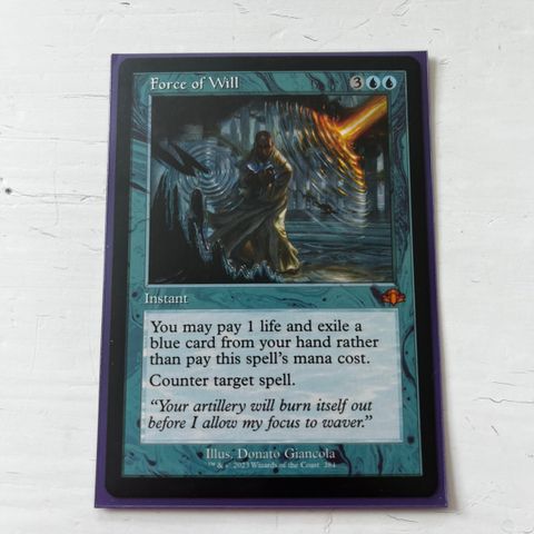 MTG Force of will