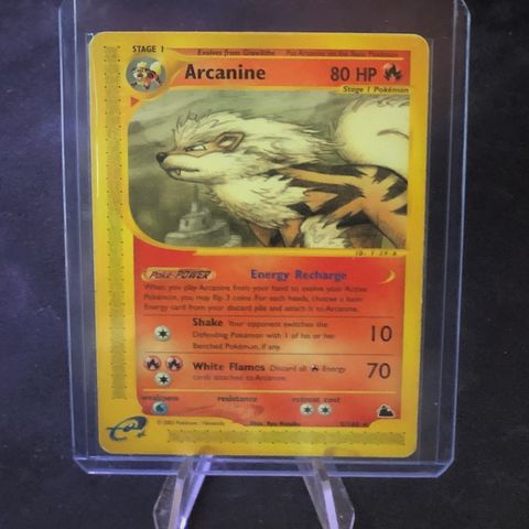 Pokemon TCG Arcanine 3/144 Non Holo - Skyridge rundt LP-