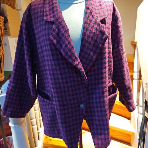 Benetton italy wool jacket size S