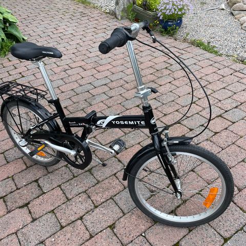 Sammenleggbar sykkel fra Biltema