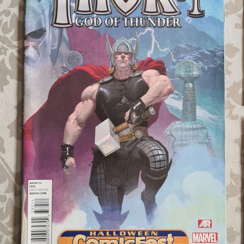 Thor #1 God of Thunder Halloween Comicfest