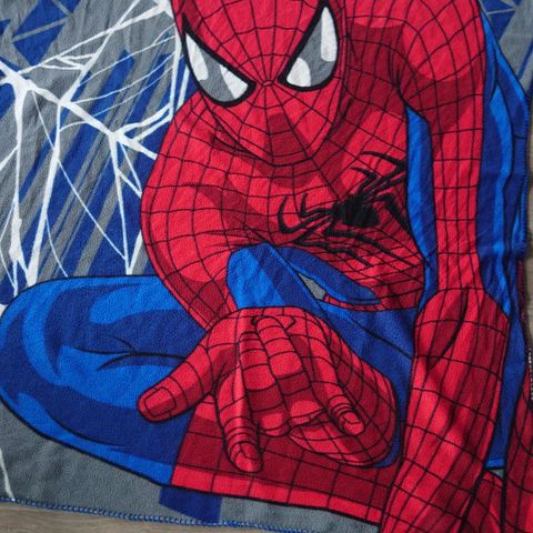 Fleecepledd Spiderman str 110x140 cm