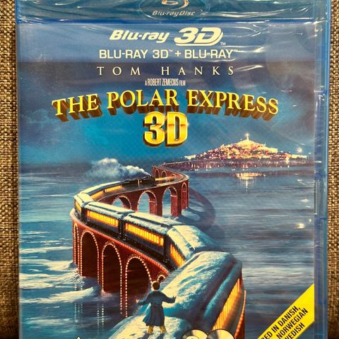 The Polar Express (3D) - ny i plast, norsk tale/tekst