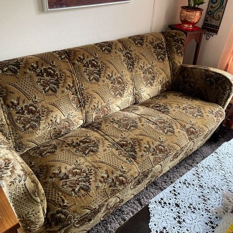 Sofa og 2 stoler