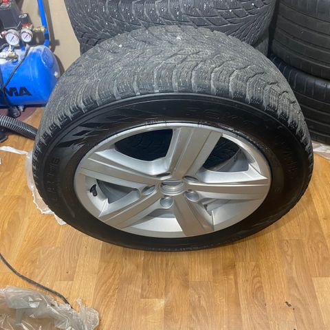 16’’ vinterhjul til Volkswagen