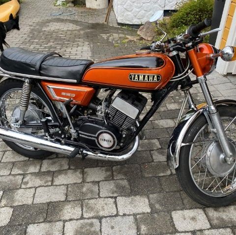 Yamaha rd 350 sylindere og stempel.