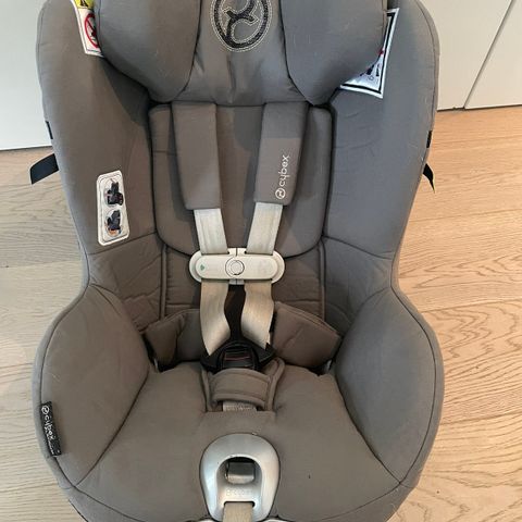 Cybex Sirona Z med base, SensorSafe og nyfødtinnlegg