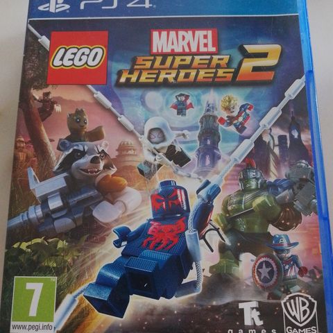 Asterix og Obelix XXL3 The Crystal Menhir og Lego Marvel super Heroes 2 Til PS4