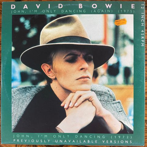 David Bowie - «John I’m Only Dancing» 12” maxi UK 1. press