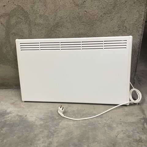 2 x panelovner  med termostat 800W og 1x panelovn 1000W