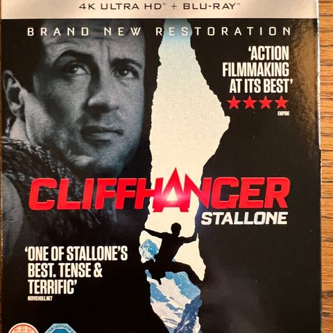 Cliffhanger 4k UHD - UK import