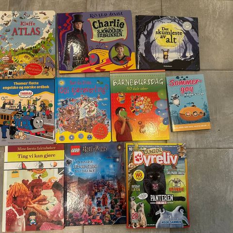 Barnebøker diverse