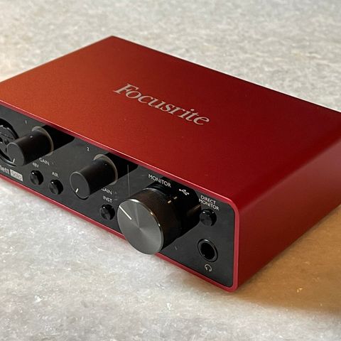 Focusrite Scarlett Solo 3rd gen