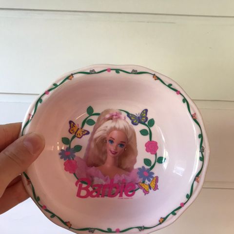 Vintage Barbie skål