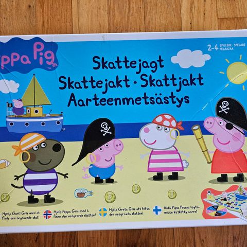 Peppa gris skattejakt spill