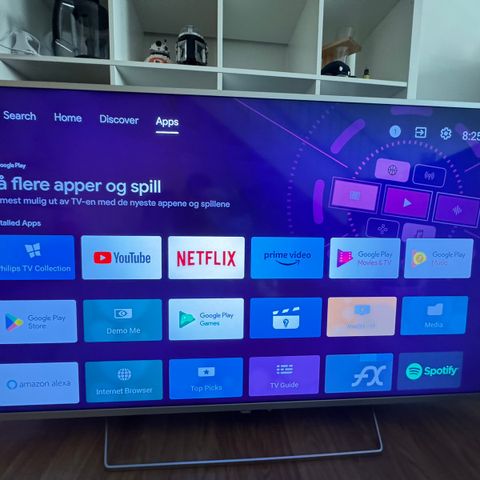 Philips 65" 4K TV med HDR og Smart-funksjoner - Meget god stand!