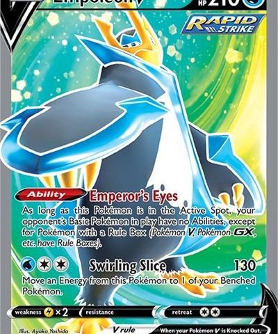 Pokemon • Empoleon V • Ultra Rare • 145/163