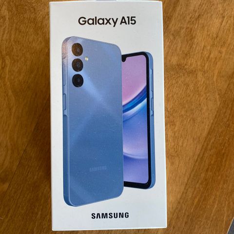 Uåpnet Samsung galaxy a15