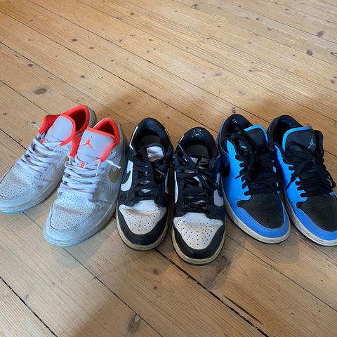 Air jordans/nike dunks billig