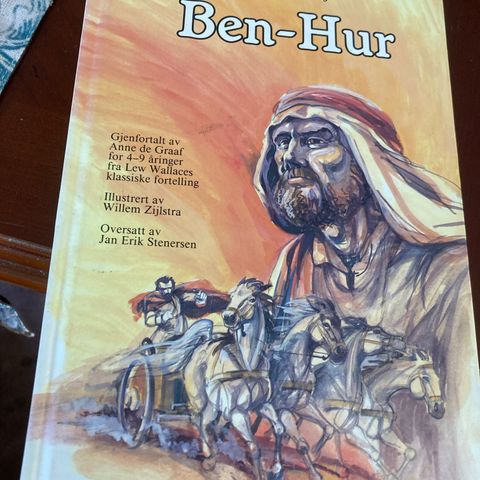 Ben- Hur.   Klassisk barnefortelling.  Ansgar