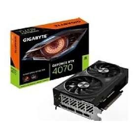 Gigabyte 4070 dual. BARE TESTET, kvittering og orginal embalasje