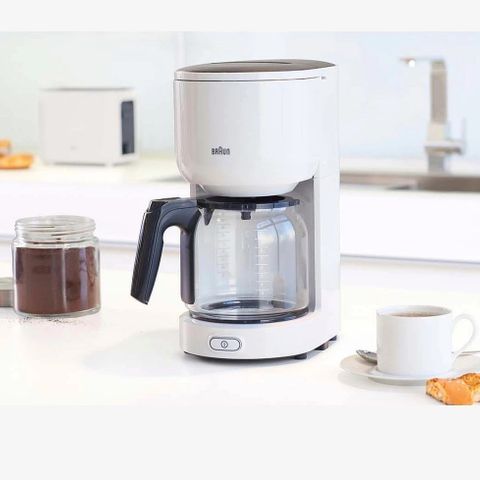 Braun Kaffetrakter Kf3100wh PurEase 1000 W