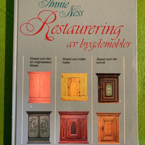 Annie Ness - Restaurering av bygdemøbler (1988)