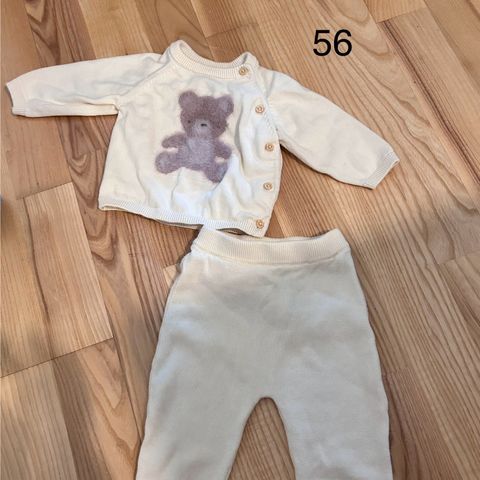 Babyklær i 4-delt sett i bomull