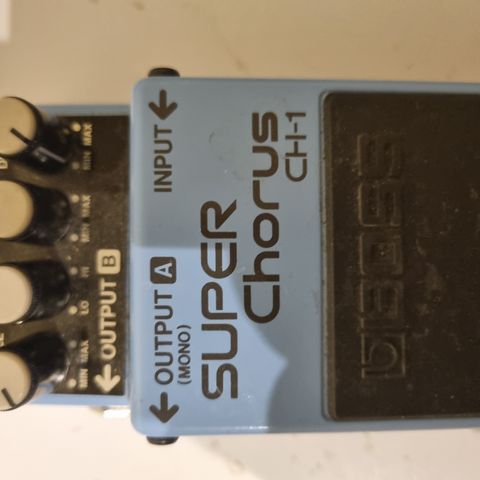 Effekt Pedal Super Chorus Boss