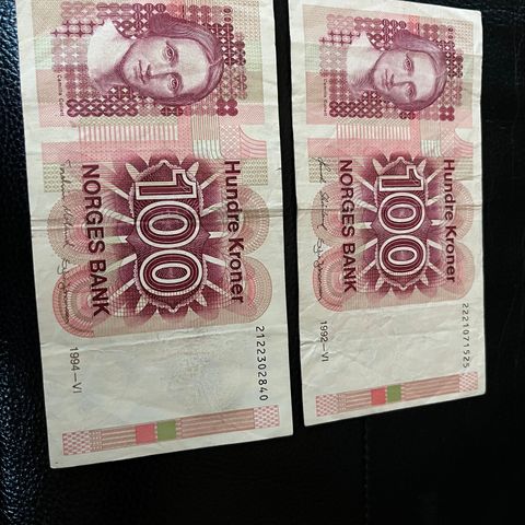 100 kroner, 1992 og 1994