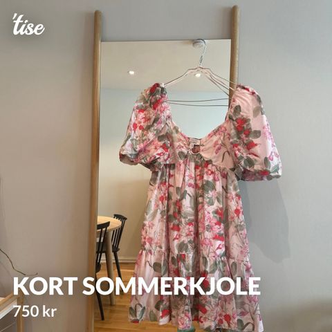 Kort sommerkjole