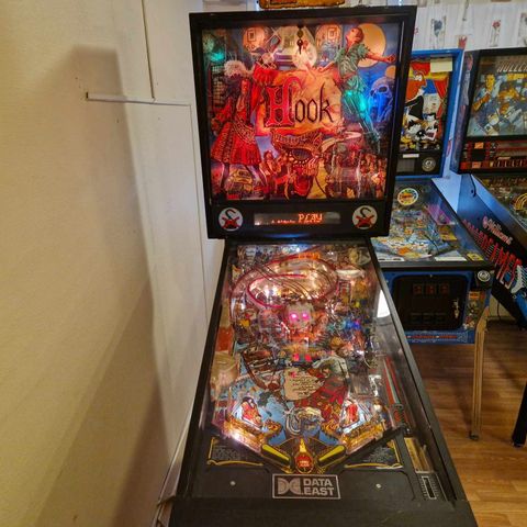 Hook Pinball/Flipperspill  maskin selges