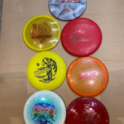 7 stk disc / Frisbee