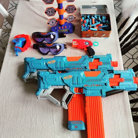 Nerf - stor pakke