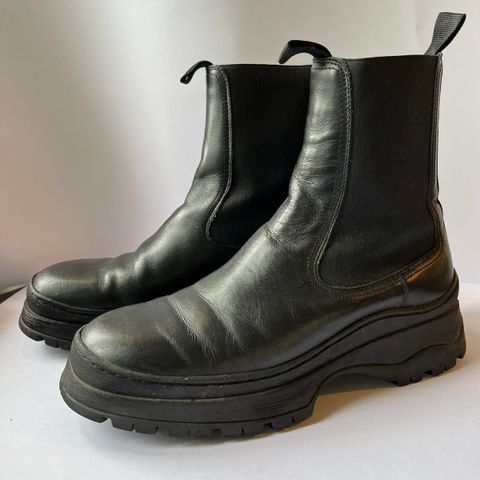 Arket leather boots i strl 39- NY PRIS