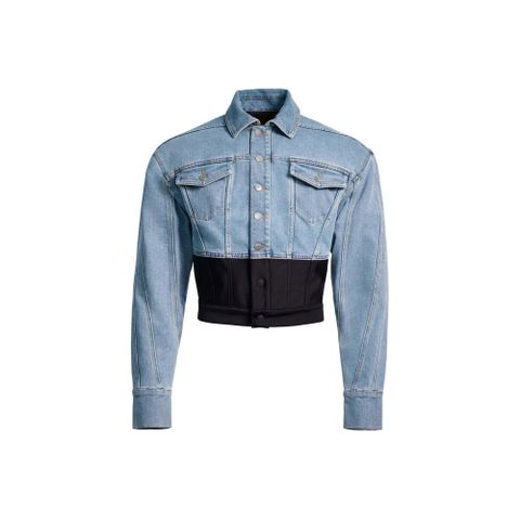 Mugler x H&M denim jakke men