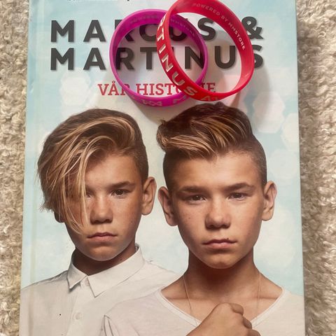 Marcus og Martinus, Vår historie Marcus og Martinus armebåmd