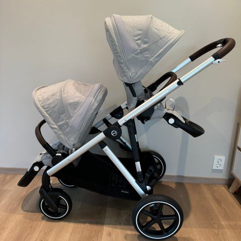 Cybex Gazelle S søskenvogn - som ny