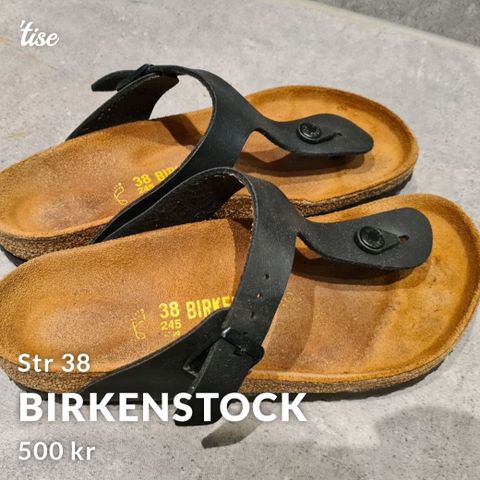 Som nye Birkenstock str 38