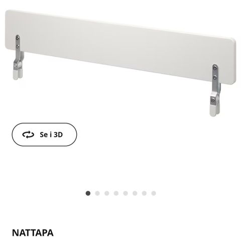 Nattapa sengehest fra IKEA