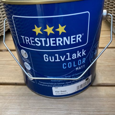 Gulvlakk stengrå