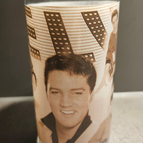 Elvis drikkeglass