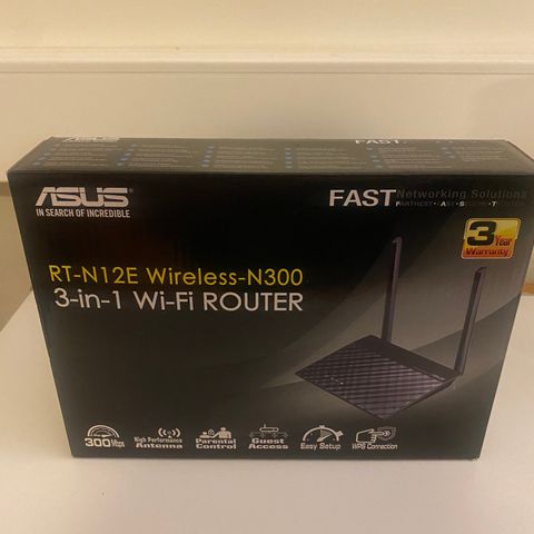 RT-N12E wireless-N300 Wifi router Asus