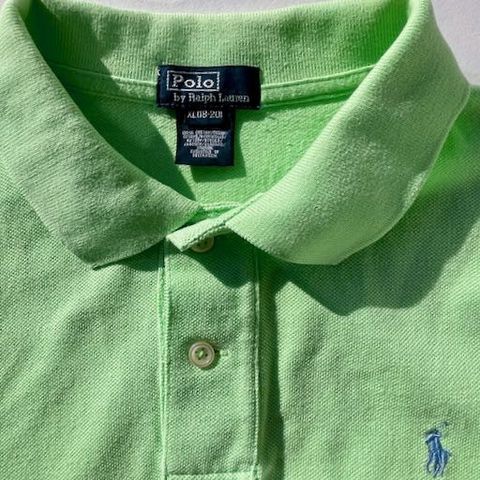 Ralph Lauren pique polo skjorte