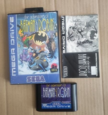 Sega Mega Drive - The adventures of Batman & Robin - Komplett!