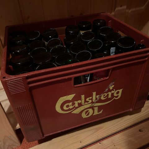 Ølkasse Carlsberg m/ 0,33l flasker