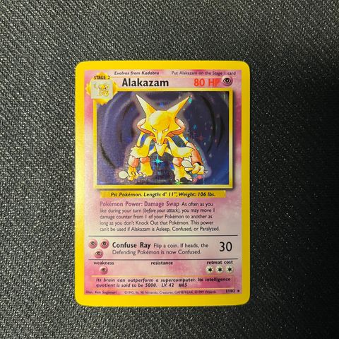 Alakazam #1 Pokemon Base Set