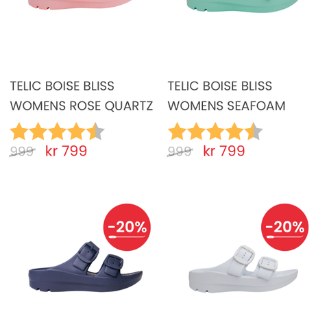 Telic sandaler